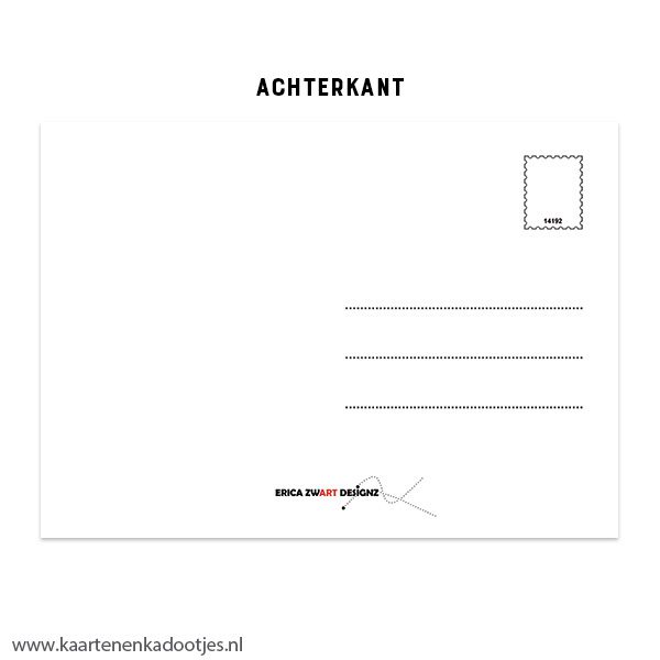 1/10/50x Ansichtkaart groeten uit Holland bollenveld - Afbeelding 2
