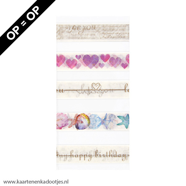 Washi tape mix 016