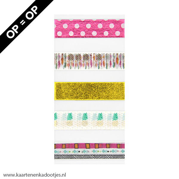 Washi tape mix 025