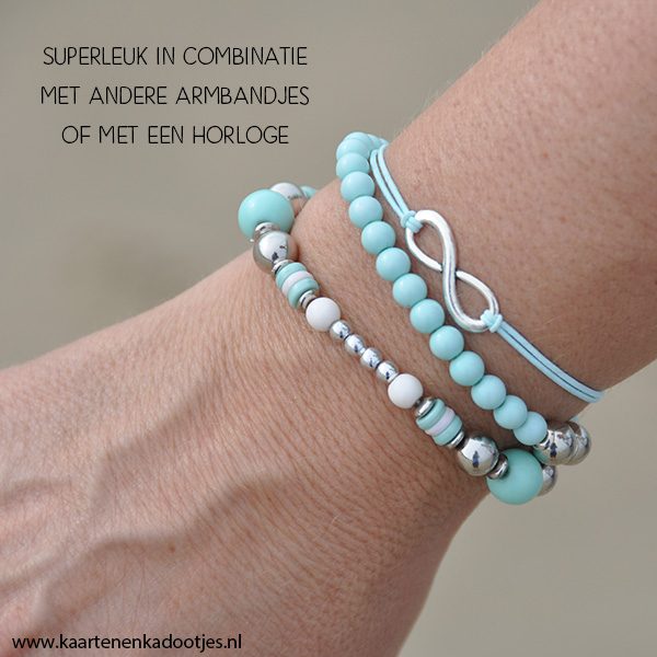 Armbandkaart lieve mam - diverse combinaties - Afbeelding 3