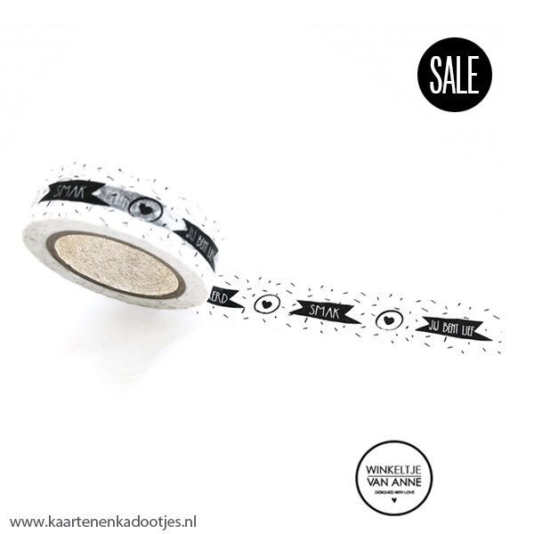 Washi tape jij bent lief