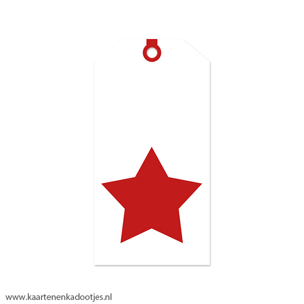 Kadolabel medium ster diverse kleuren - Afbeelding 7