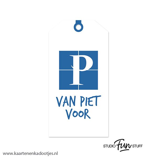Kadolabel medium Sint serie van Piet voor - 12 kleuren - Afbeelding 4
