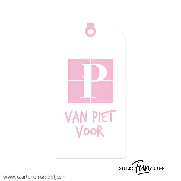 Kadolabel medium Sint serie van Piet voor - 12 kleuren - Afbeelding 6