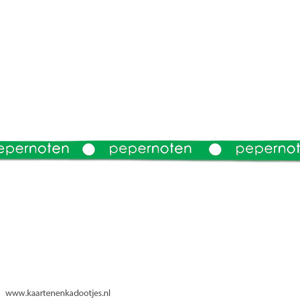 Krullint 10 mm pepernoten grasgroen 3 meter