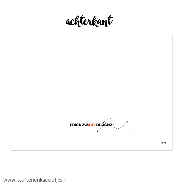 1/10x Dubbele kaart sterkte aquarel bloesem - Afbeelding 2