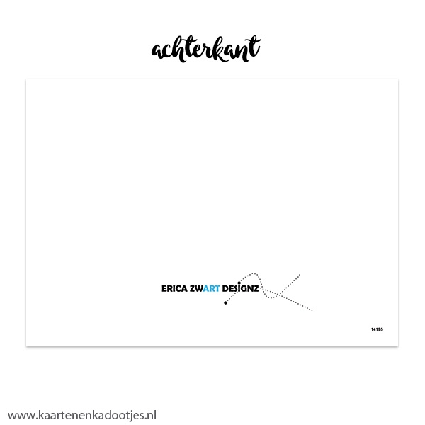 1/10x Dubbele kaart follow your dreams strand - Afbeelding 2