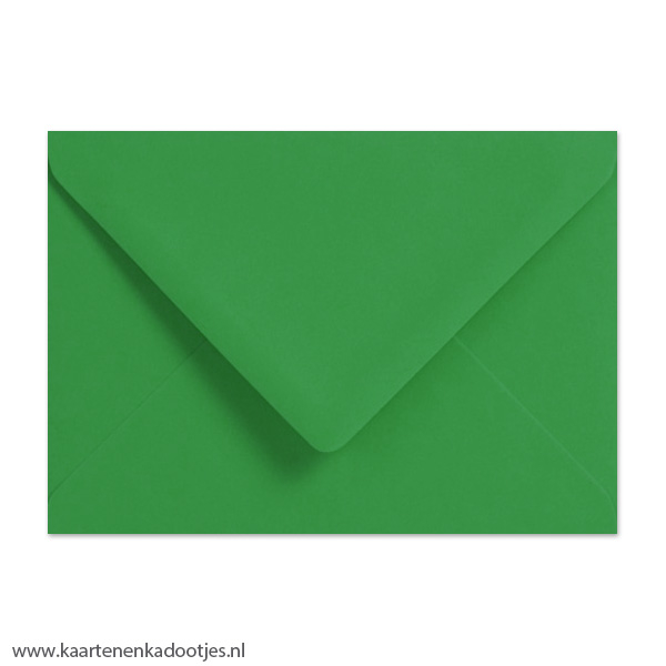 Envelop grasgroen