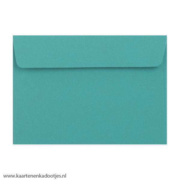 4 Enveloppen turquoise