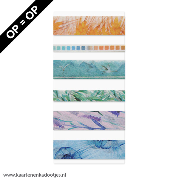 Washi tape mix 058