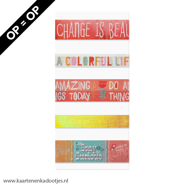 Washi tape mix 117