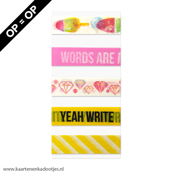 Washi tape mix 137