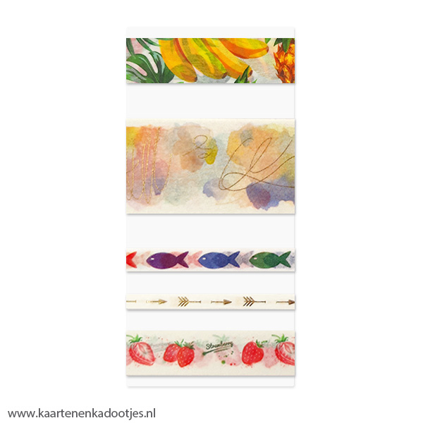 Washi tape mix 138