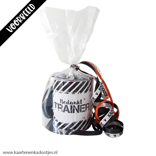 Kadoblik 750 ml bedankt trainer - Afbeelding 4