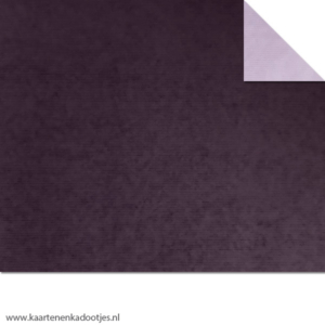 Kadopapier kraft aubergine
