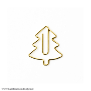 8 Clips tree gold
