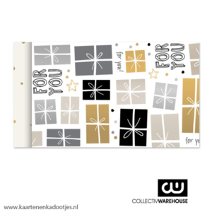 Kadozakje medium 12x19 cm happy wrapping for you