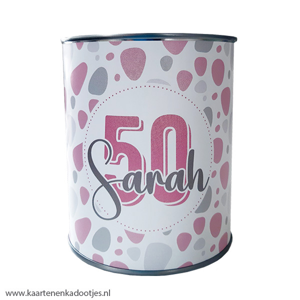 Kadoblik 750 ml 50 Sarah
