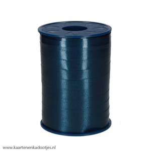 Krullint 10 mm mat donker petrol 5 meter