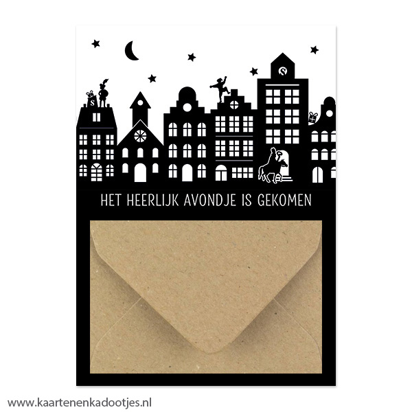 Geldkaart het heerlijk avondje is gekomen - diverse envelopkleuren - Afbeelding 5